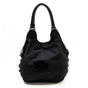 Burberry Blue Label shoulder bag black leather classic favorite